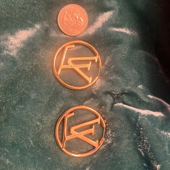 Gold plated Insp. Earrings - Picture 4 of 4